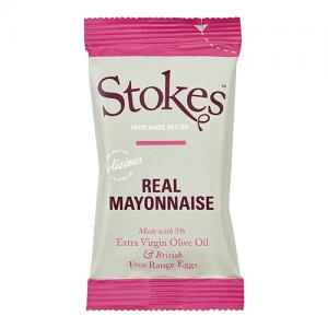 Stokes Sachet Real Mayonnaise 32ml Pack of 80