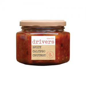 Drivers Spicy Calypso Chutney 350g Pack of 6