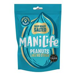 ManiLife Deep Roasted Peanuts Pack of 8