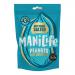 Eight 75g ManiLife Deep Roasted Peanuts packets sit grouped on a clean white surface. Each glossy bag displays the ManiLife logo, the product name, a vivid close-up image of roasted peanuts, nutritional icons for fruit, nuts & seeds, and a small transparent window revealing the peanuts inside. Front