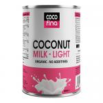 Cocofina Organic Coconut Milk Light 400ml Pack of 6