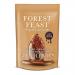 Eight 120g Forest Feast Salted Caramel Milk Chocolate Almonds packs sit in a neat grid. Wrappers feature caramel drizzle, whole almonds and milk chocolate images on a pale green background; the Forest Feast logo and product name appear prominently.