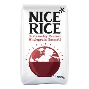 Nice Rice Wholegrain Basmati 500g Pack of 12