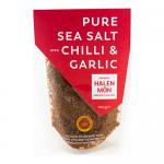 Anglesey Sea Salt Halen Môn Chilli & Garlic 100g Pack of 10