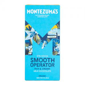 Montezumas Smooth Operator Milk 37 90g Pack of 12