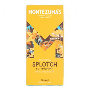 Montezumas Splotch 51 Milk with Butterscotch 90g Pack of 12