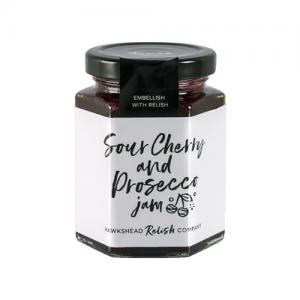 Hawkshead Relish Sour Cherry & Prosecco Jam 220g Pack of 6