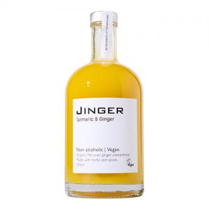 Jinger drinks Ginger and turmeric 500ml Pack of 6