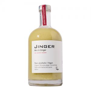 Jinger drinks Ginger and mint 500ml Pack of 6