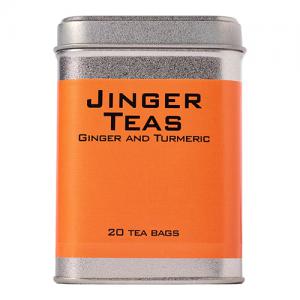 Jinger Drinks ginger and turmeric Tea bags 20tc Pack of 24