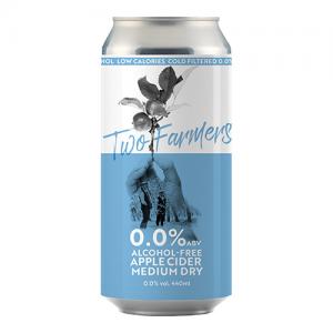 Two Farmers 0.0 Medium Apple Cider 440ml Pack of 12
