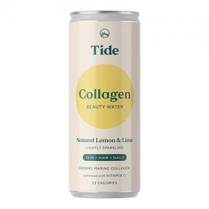Tide Sparkling Lemon & Lime Collagen Water 330ml Pack of 12