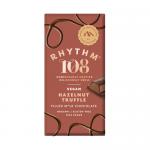 Rhythm 108 Swiss M’lk & Hazelnut Truffle Chocolate 100g Pack of 9
