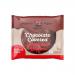 Photo shows twelve 50g Kookie Cat Wild Berry cookie packs with bright magenta and purple wrappers featuring illustrated wild berries and a playful cat logo; a clear window reveals round golden cookies studded with red berry pieces, neatly arranged on a white background. Soft shadows add depth. Glow.
