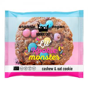 Kookie Cat Vanilla Cookie With Colorful Chocolate Candies 50G Pack of
