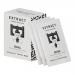 Photo shows a neat array of twelve 104 g Extract Coffee Roasters bags. Each matte pouch features a minimalist label with the roaster’s bold circular logo, muted brown and cream color blocks, clear product name typography and weight text. Bags sit upright in a tidy studio arrangement. Soft warm glow.