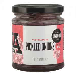J & A Food Vietnamese Pickled Onion 190G Pack of 6