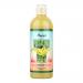 Marsel Delights pistachio dessert sauce bottle appears upright with a glossy green label and a clear window revealing smooth, pale-green sauce. A drizzle arcs from a spoon, showing creamy texture and tiny nut flecks. The cap is metallic and the label shows pistachio imagery. On pale marble backdrops.