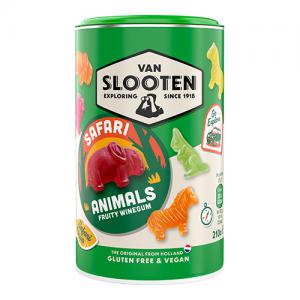 Van Slooten Safari Animals 210G Pack of 12