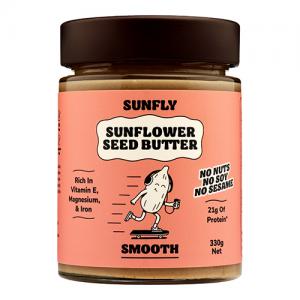 Sunfly Sunflower Seed Butter Smooth 330G Pack of 6