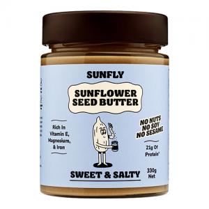 Sunfly Sunflower Seed Butter Sweet And Salty 330Gr Pack of 6