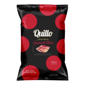 Quillo Iberian Ham Flavoured Potato Chips 130G Pack of 8