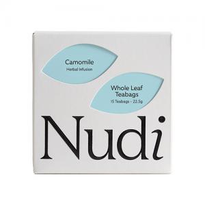 Nuditea Camomile Plastic Free Teabags 22.5G Pack of 6