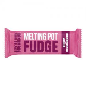 Melting Pot Fudge Madagascan Vanilla 50G Bar Pack of 15