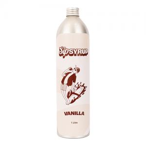 Sip Syrup Vanilla Syrup 1000Ml Pack of 6