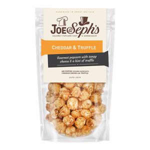 Joe & Sephs Cheddar & Truffle Gourmet Popcorn Pouch 65G Pack