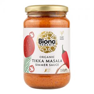 Biona Organic Tikka Masala Simmer Sauce 350G Pack of 6