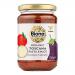 A 150 ml dark glass bottle contains shiny, viscous balsamic glaze. A tight screw cap tops the slim bottle. The front label displays the Biona brand and product name, while the deep brown syrup is visible through the glass against a neutral background.