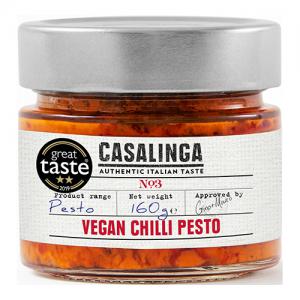 Casalinga Vegan Chilli Pesto 160g Pack of 6