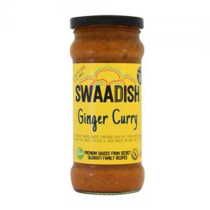 Swaadish Ginger Curry Sauce 350G Pack of 6