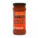 Swaadish Kashmiri Chilli & Mustard Seed Curry Sauce 350G Pack of 6