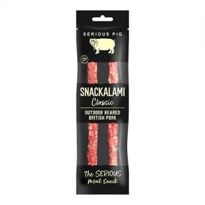 Serious Pig Snackalami Classic 30G Pack of 24