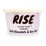 RISE Instant Porridge Chocolate & Sea Salt Pot 80g Pack of 8