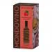 A compact red-and-cream box of Mondovino Italian Tomato crackers sits against a neutral background. The package shows six golden, round artisan biscuits flecked with tomato and herbs, with a vivid tomato illustration and a 125g label. Soft paperboard edges and a soft shadow accent the tidier layout.