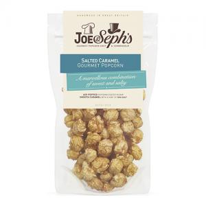 Joe & Sephs Salted Caramel Popcorn 70G Pack of 16