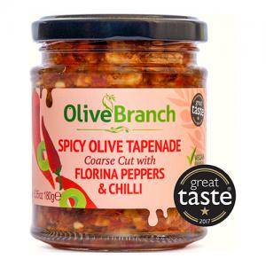 Olive Branch Tapenade Florina Peppers & Chilli Pack of 6