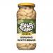 Photo shows six 570g Bold Bean Co bags of Organic White Beans arranged in a tidy grid. Each package displays the Bold Bean Co logo and product name; a clear window reveals pale white beans. Soft studio lighting highlights the bean texture against a neutral backdrop.