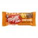 A neat pack of fifteen 30g bars fills the frame, each in branded wrapper. One bar sits unwrapped and broken, showing dark chocolate coating over a golden honeycomb center streaked with salted caramel and flecks of salt. The packaging displays the confectionery logo.