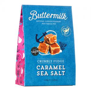 Buttermilk Sharing Box Caramel & Seasalt 150g Pack of 6