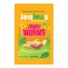 A group of ten 40g impulse bags sits arranged, each clear-front packet showing bright, sugar-dusted gummy worms in neon reds, greens and yellows. A bold Jealous Tangy Worms logo and playful graphics crown each bag against a contrasting backdrop. Light catches glossy sugar crystals and clear plastic.