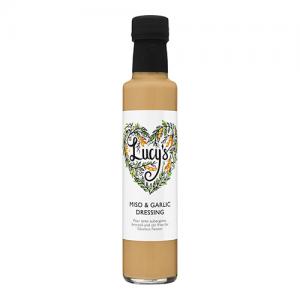 Lucys Dressings Miso & Garlic Dressing 250ml Pack of 6