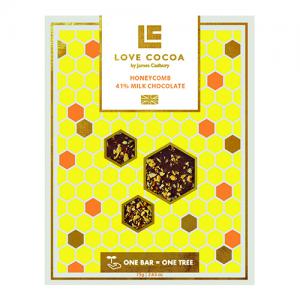 Love cocoa  Honeycomb & Honey Milk 70g Pack of 12