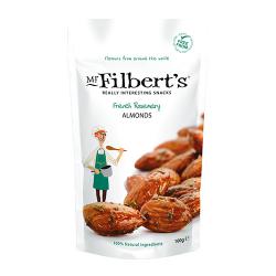 Mr Filberts French Rosemary Almonds 100g Pack of 12