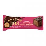Rhythm 108 Organic Swiss Chocolate Bar – Sweet’n Salty Almond Pack of 15
