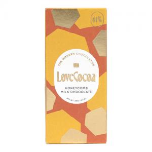 Love cocoa  Honeycomb & Honey Milk 20g Pack of 20