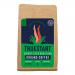 Image shows six 200g bags of TrueStart Bright-Eyed Brazilian Ground Coffee arranged in two rows. Each bright yellow-orange bag displays the TrueStart logo, a stylized wide-eyed icon, coffee bean illustrations, a Brazil silhouette and bold 200g weight labeling. Photo lighting creates soft highlights.